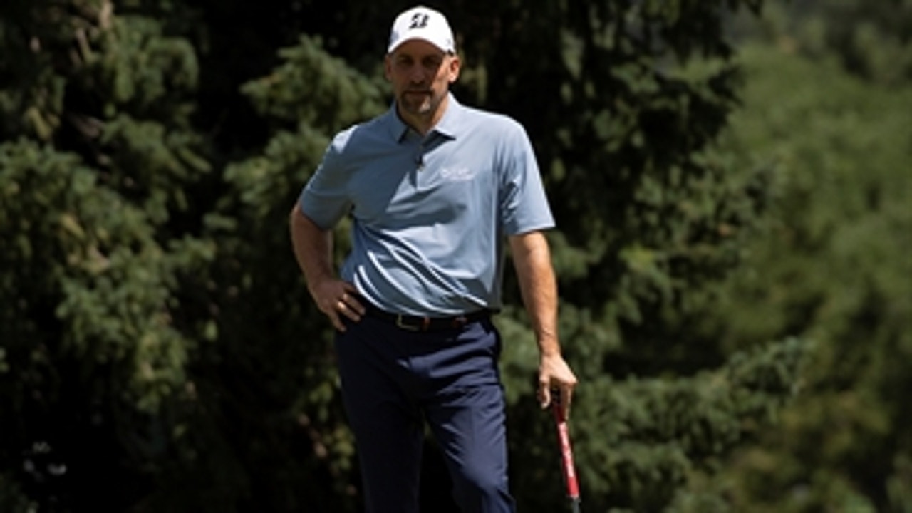 'Can't call in a reliever': John Smoltz makes the best of a rough first round at the US Senior Open