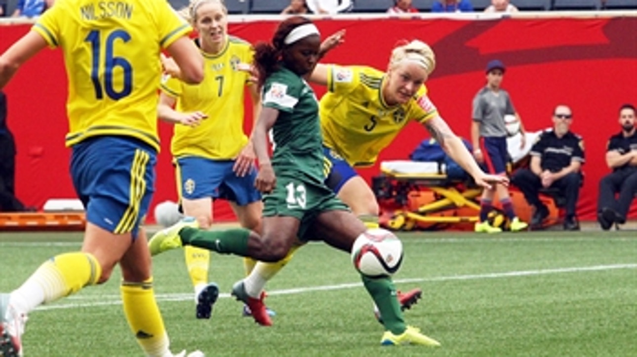 Okobi pulls one back for NIgeria - FIFA Women's World Cup 2015 Highlights