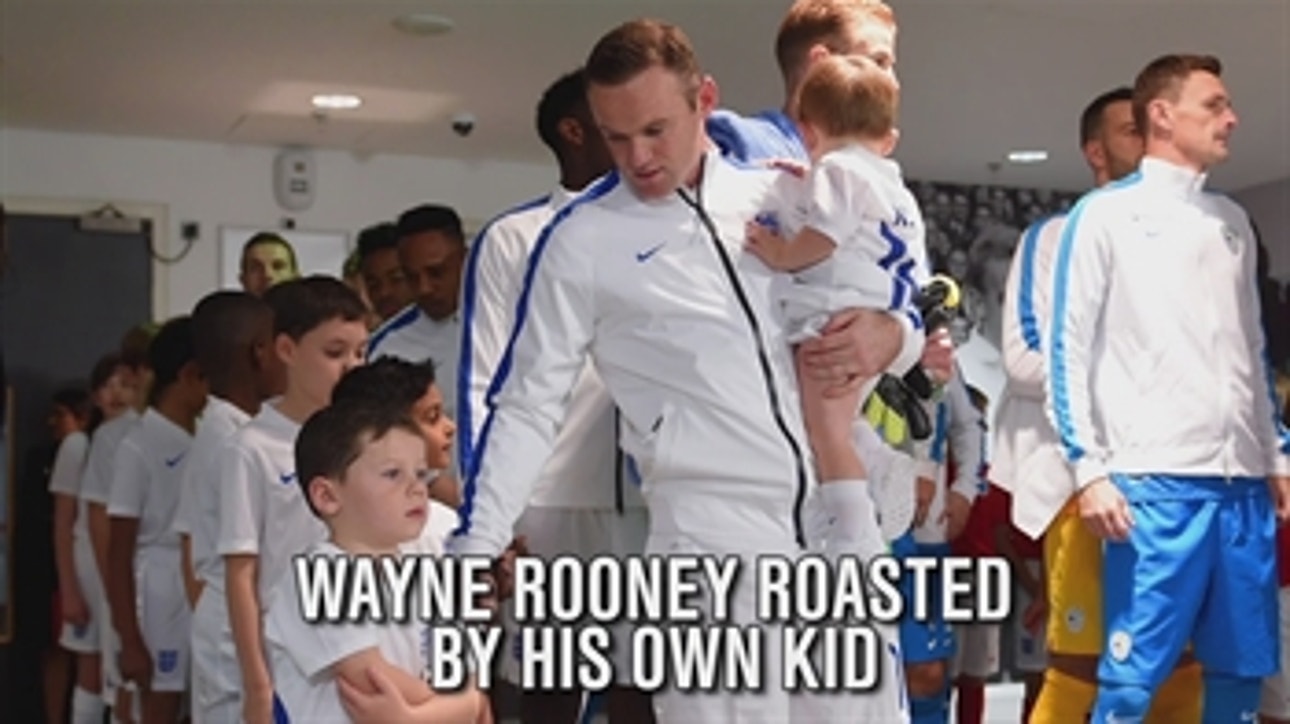 Rooney's kid wants a Jamie Vardy jersey