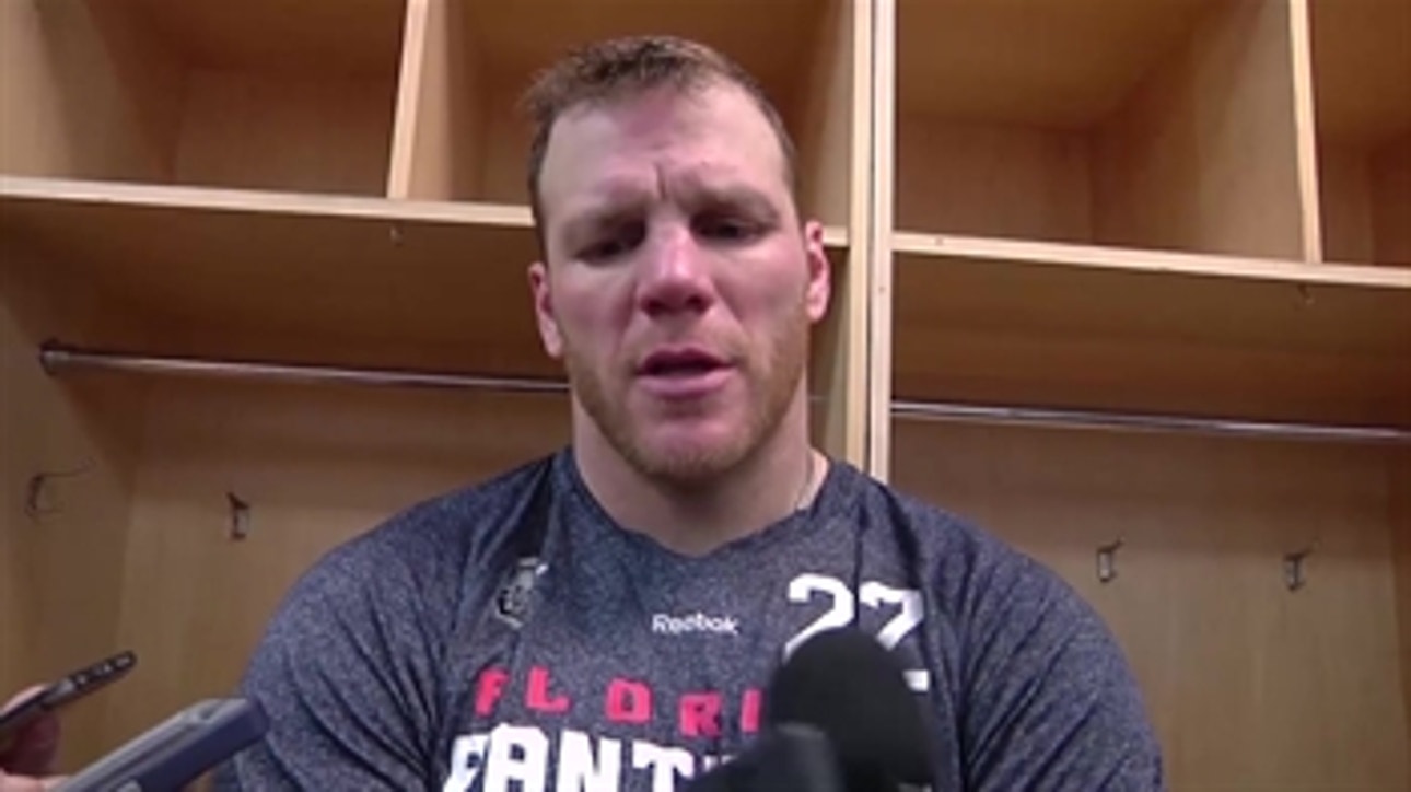 Shawn Thornton on Reilly Smith: 'He's been playing unbelievable'