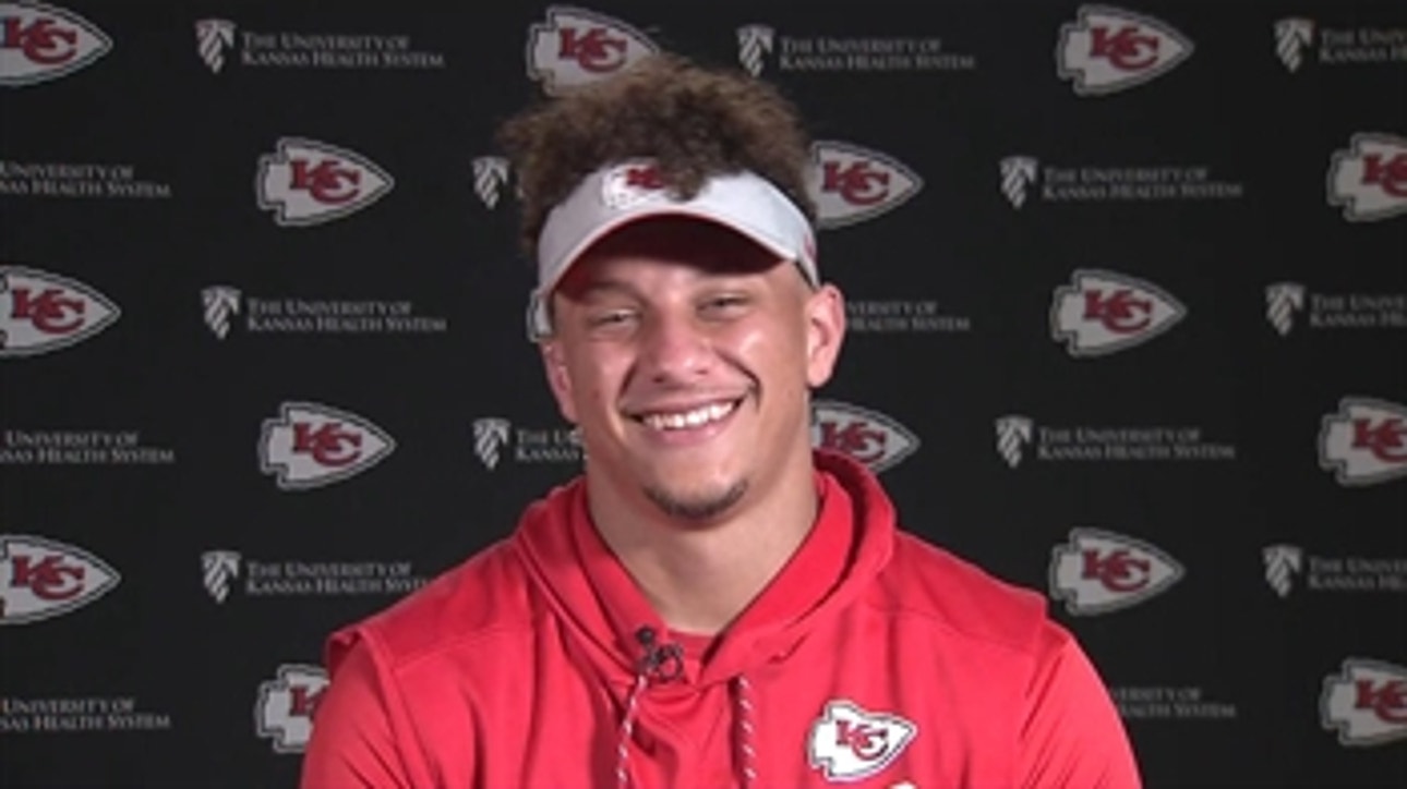 Hear how far Patrick Mahomes says was his longest pass ever thrown