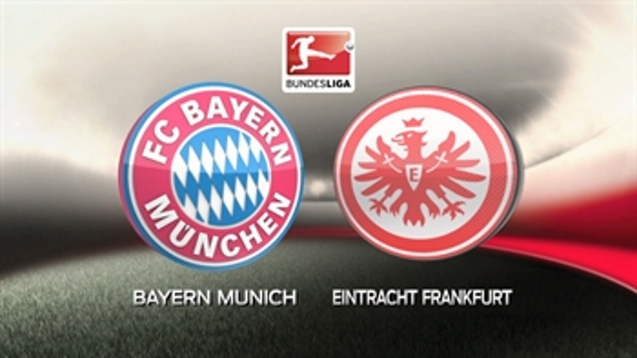 Bayern Munich vs. Eintracht Frankfurt ' 2015-16 Bundesliga Highlights