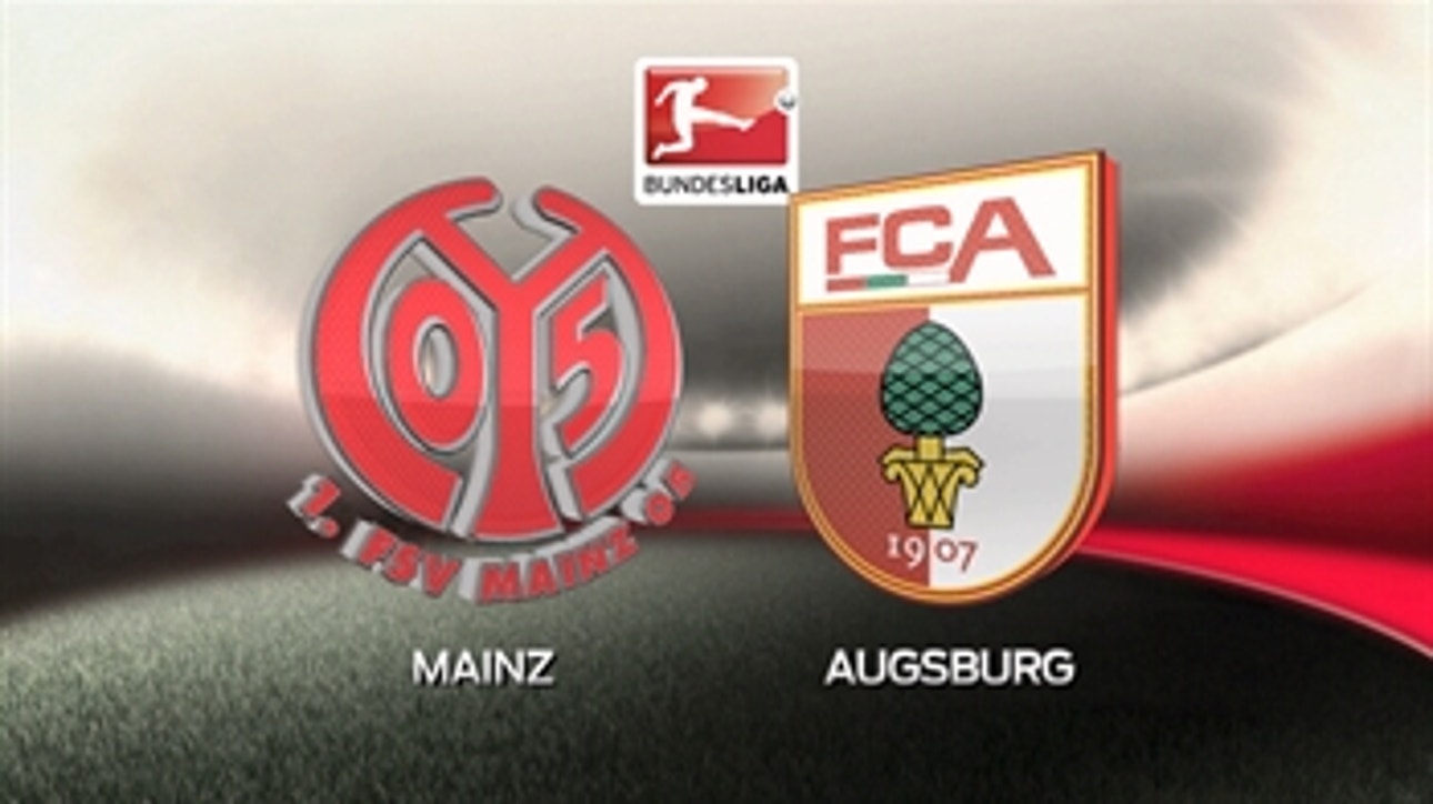 Mainz vs. FC Augsburg ' 2015-16 Bundesliga Highlights