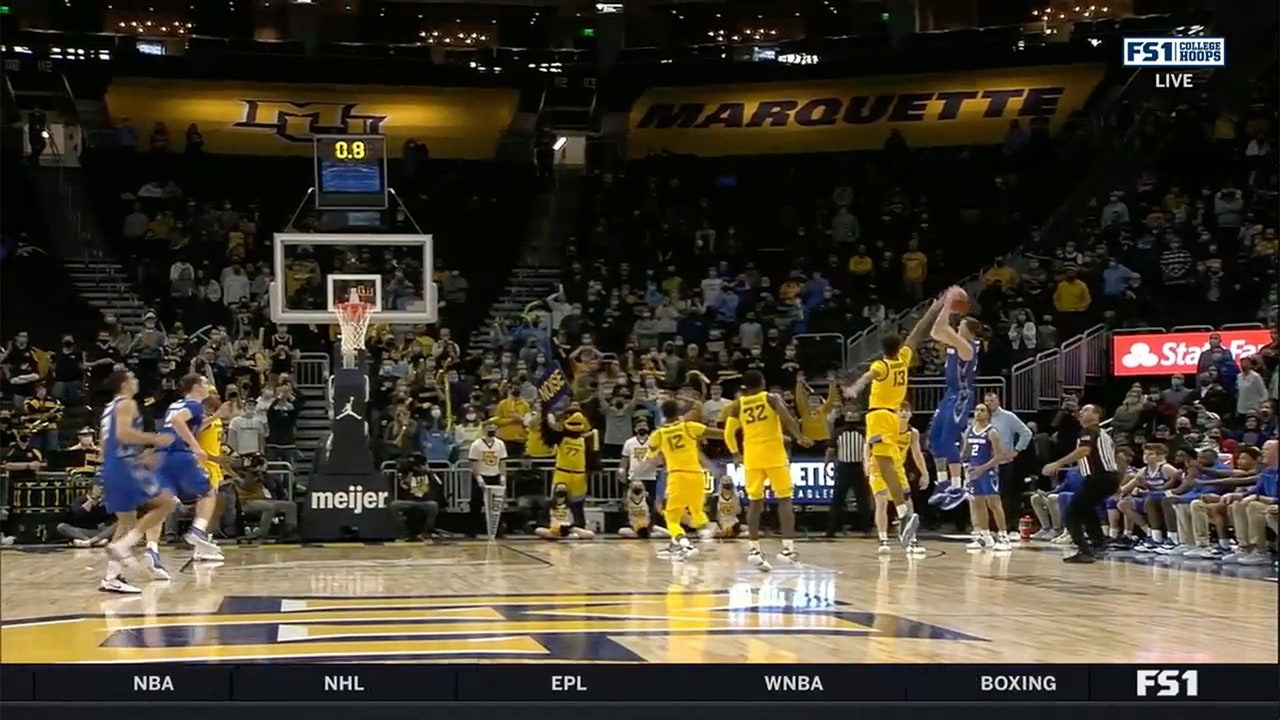 Alex O'Connell splashes CLUTCH 3-pointer to force 2OT in Creighton's victory against Marquette