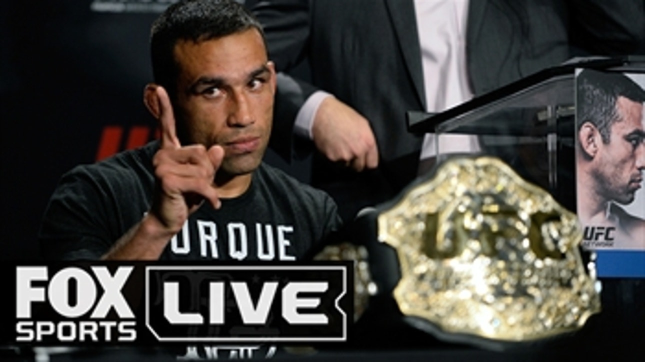 Interim UFC Heavyweight Champ Fabricio Werdum: "This is the real belt, Cain Velasquez hasn't fought in 2 years"