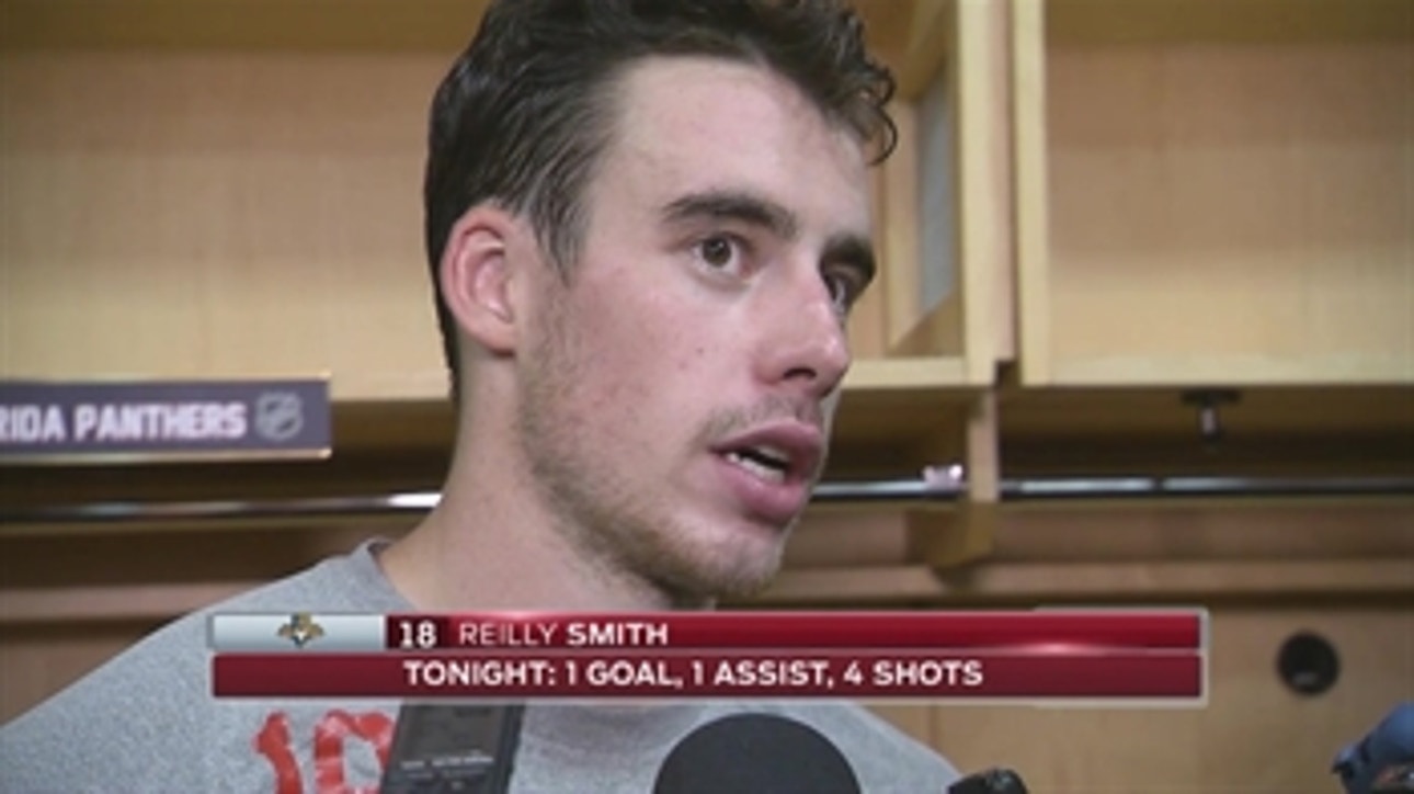 Florida Panthers' Reilly Smith: 'We took what they gave us'