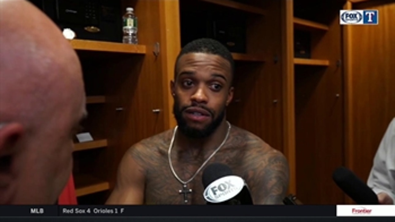 Delino DeShields on being more consistant