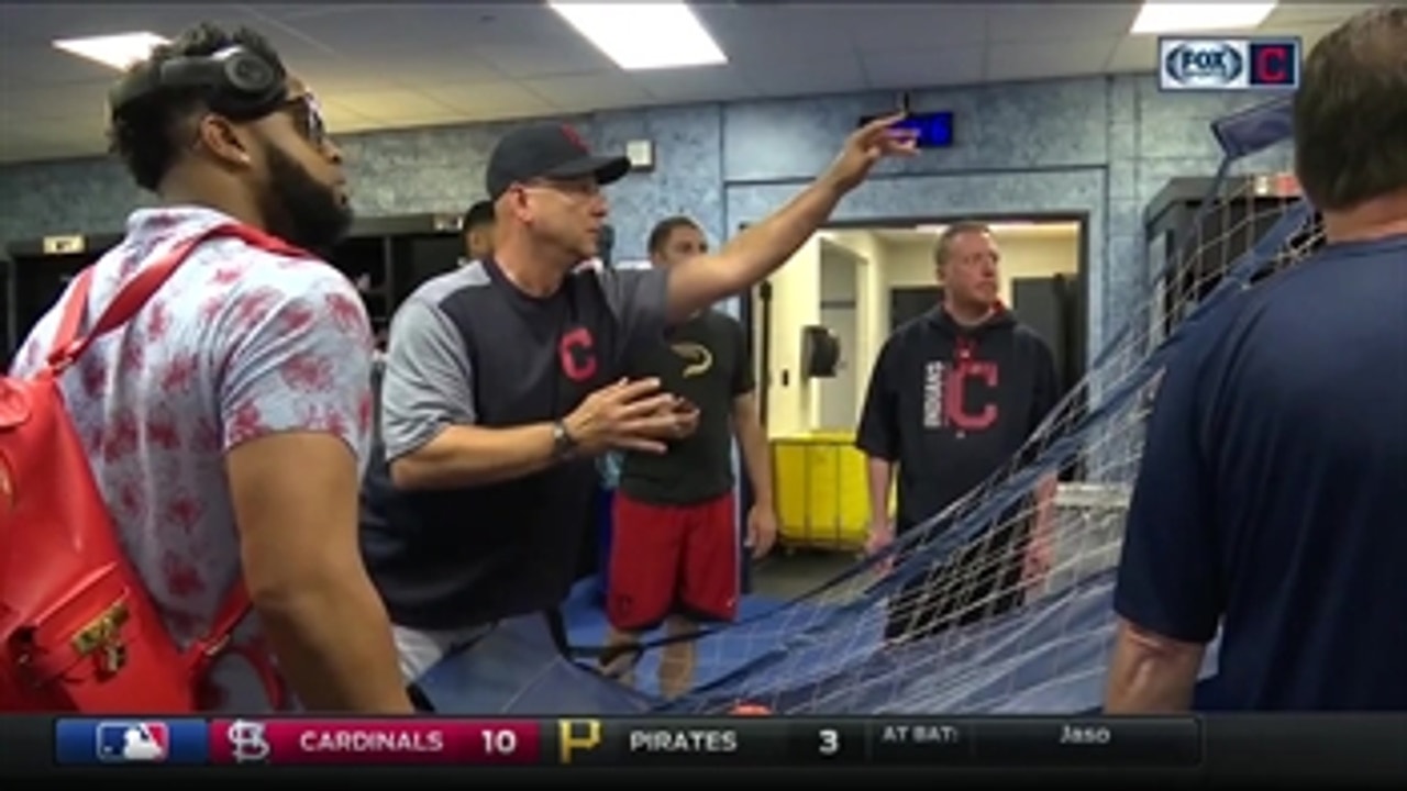 Terry Francona brings the fun and games