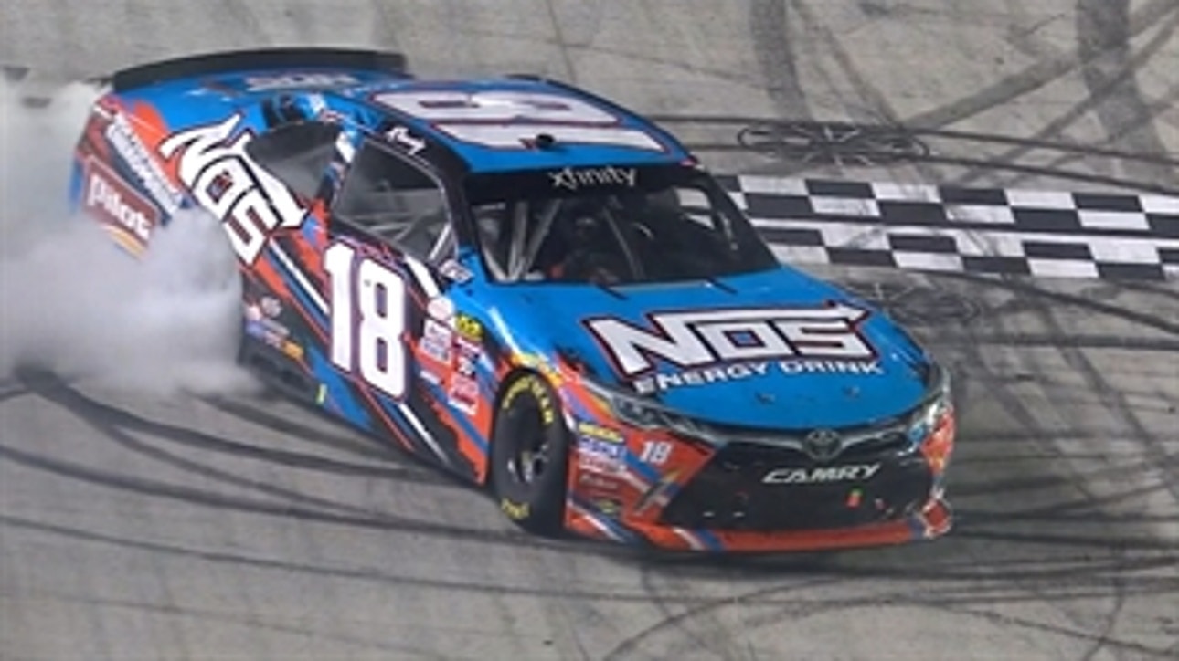 Kyle Busch charges from the back to win at Bristol | 2017 NASCAR XFINITY SERIES