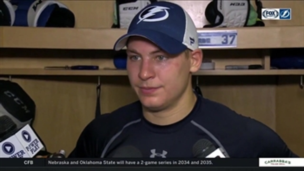 Yanni Gourde on Lightning reeling off 9 straight wins