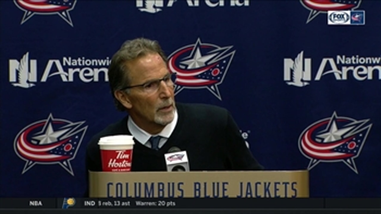 John Tortorella wants more 'URGENCY' from his Blue Jackets team