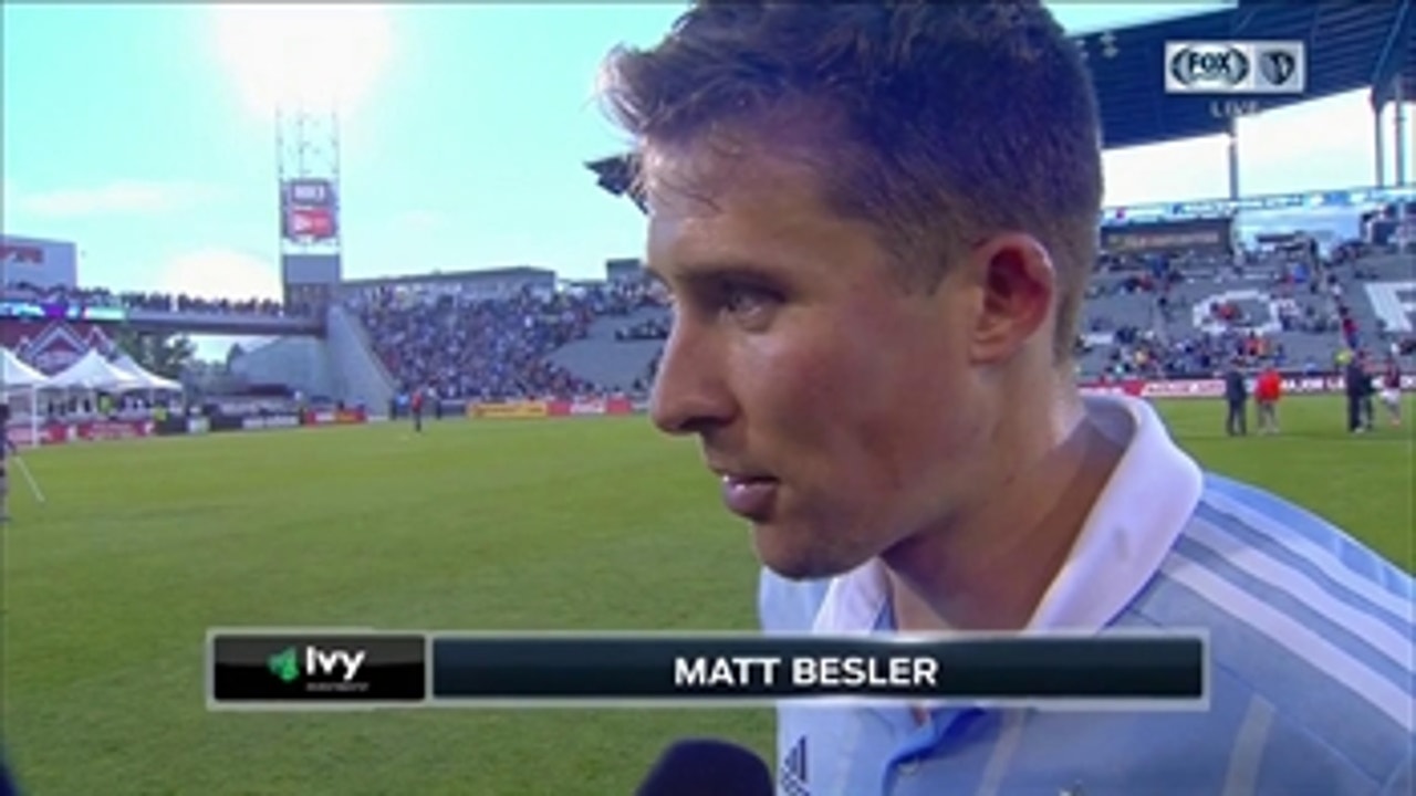 Matt Besler on Sporting KC loss: 'It's just an unfortunate result'