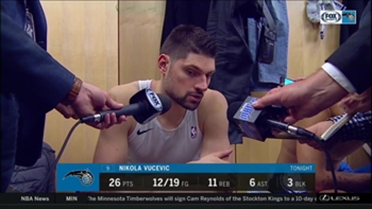 Nikola Vucevic on loss to Knicks: 'They deserved to win, we didn't'