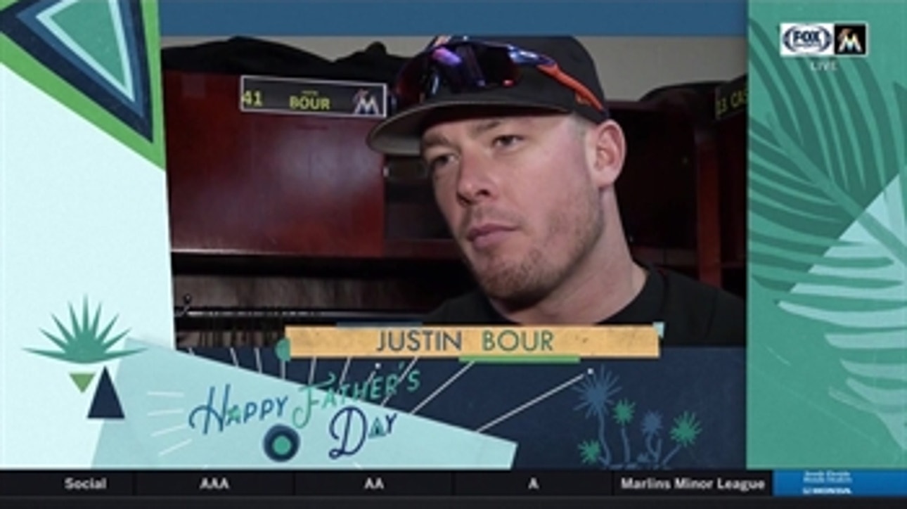 Marlins share heartfelt thoughts about their dads on Father's Day