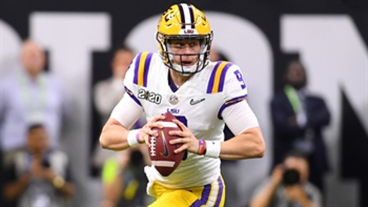 Shannon Sharpe not worried about Joe Burrow's small hands — 'He threw 60 touchdowns last year!'