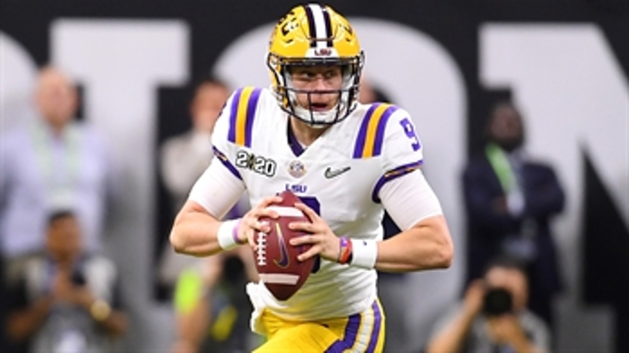 Shannon Sharpe not worried about Joe Burrow's small hands — 'He threw 60 touchdowns last year!'