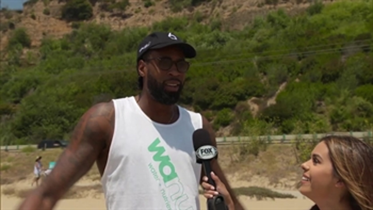 XTRA Point: Sun, fun and volleyball with DeAndre Jordan and friends