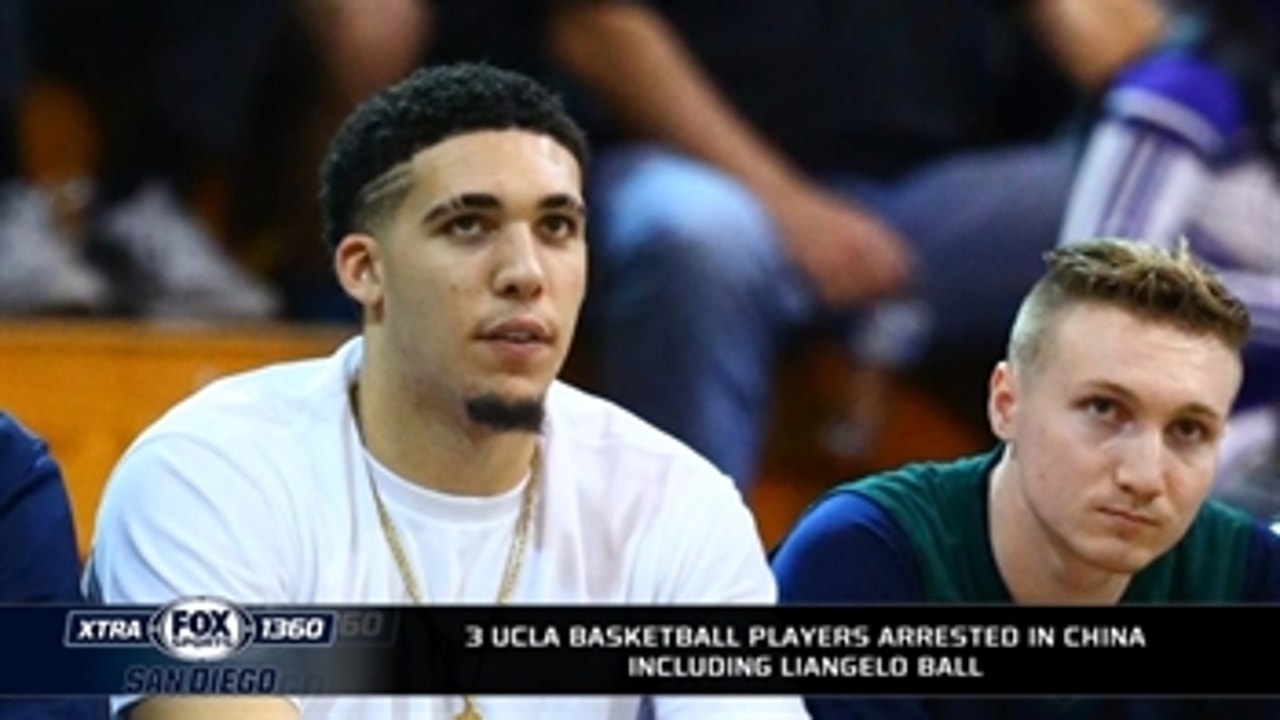 3 UCLA basketball players arrested in China