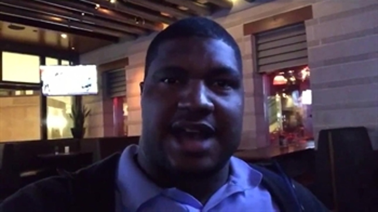 Calais Campbell checks in after the Cardinals win over the Packers - PROcast