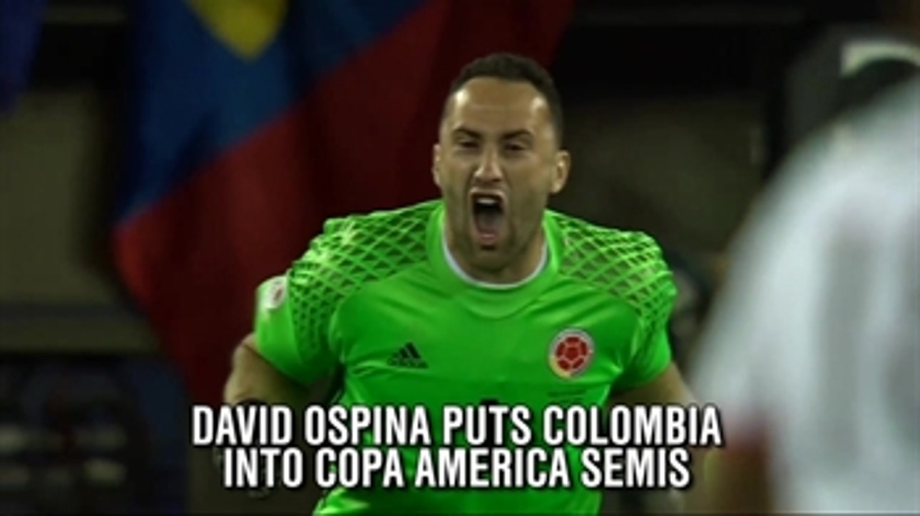 David Ospina leads Colombia to Copa America semifinals