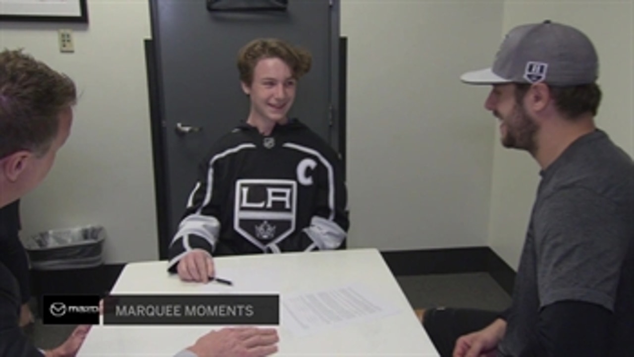 Honorary LA King Aiden Rose recaps an unforgettable day
