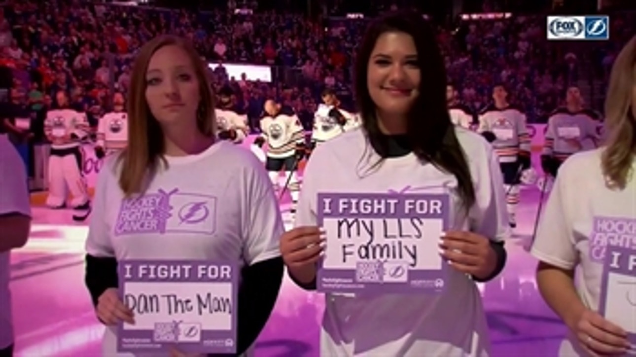 Lightning team up with Moffitt Cancer Center for Hockey Fights Cancer