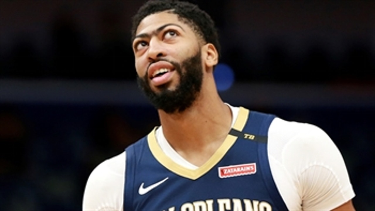 Shannon Sharpe reevaluates his original percentage on the Lakers attaining Anthony Davis