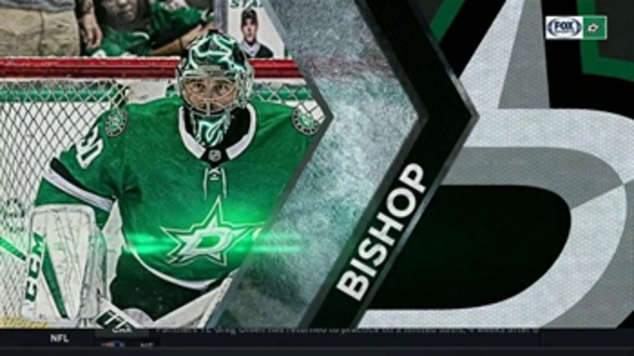 Ben Bishop gets his 25th career shutout in 3-0 win ' Stars Live Opening Night