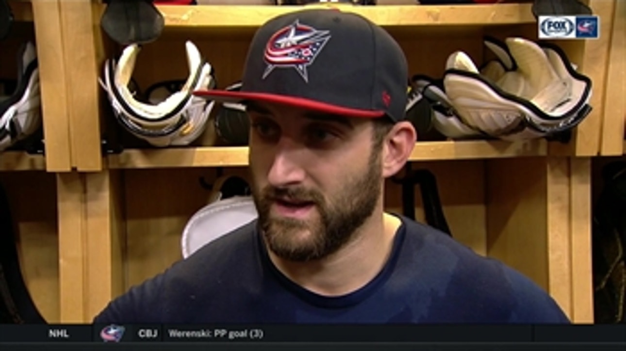 Blue Jackets hampered by slow start vs. Oilers