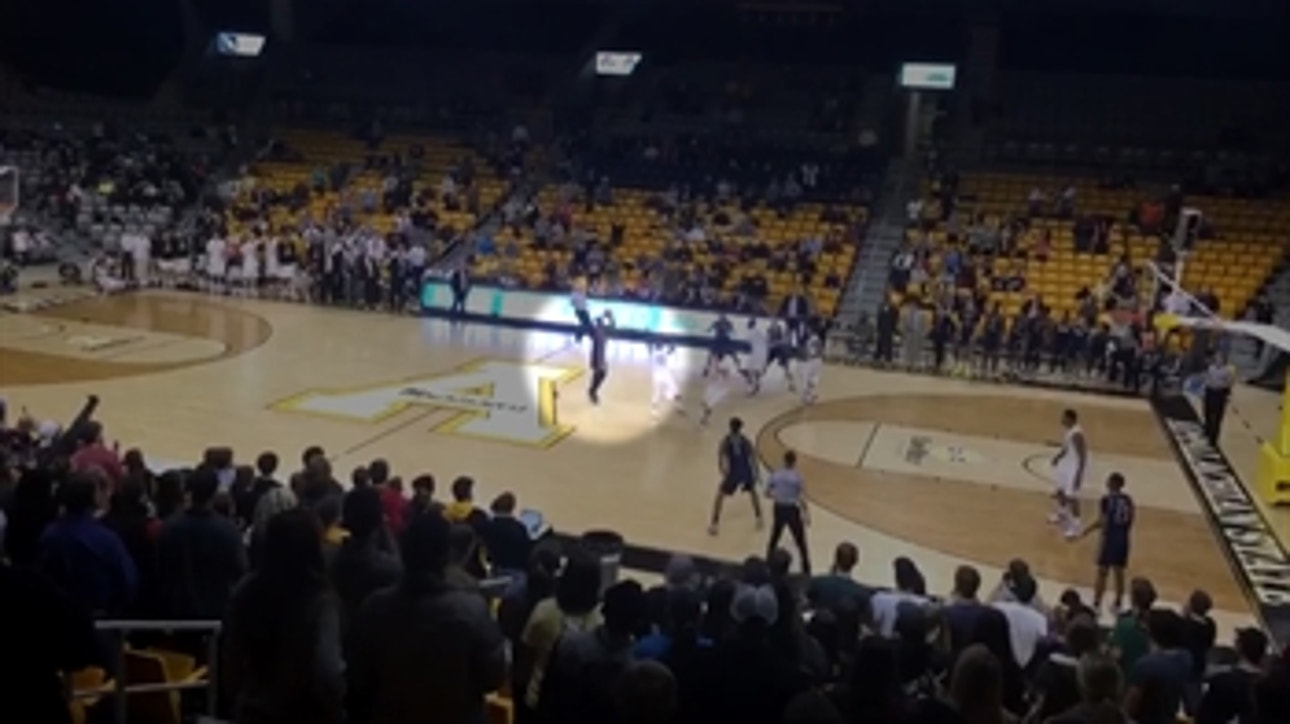 College hoops team wins game with unlikely 4-point play with a second left