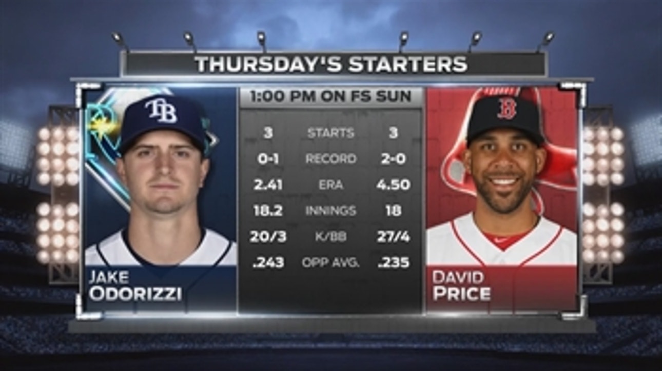 Rays face David Price in rubber match with Red Sox