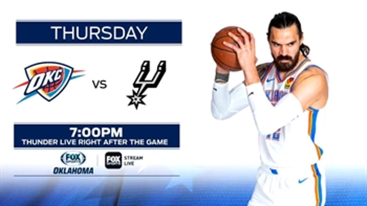 Previewing the Thunder vs. Spurs Next ' Thunder Live