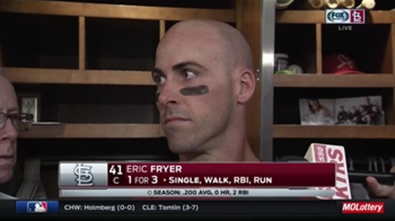 Eric Fryer: 'I try to be ready whenever my number's called upon'
