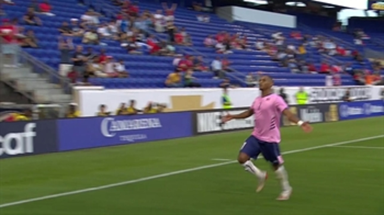 Lejuan Simmons gives Bermuda the late lead vs. Nicaragua ' 2019 CONCACAF Gold Cup Highlights