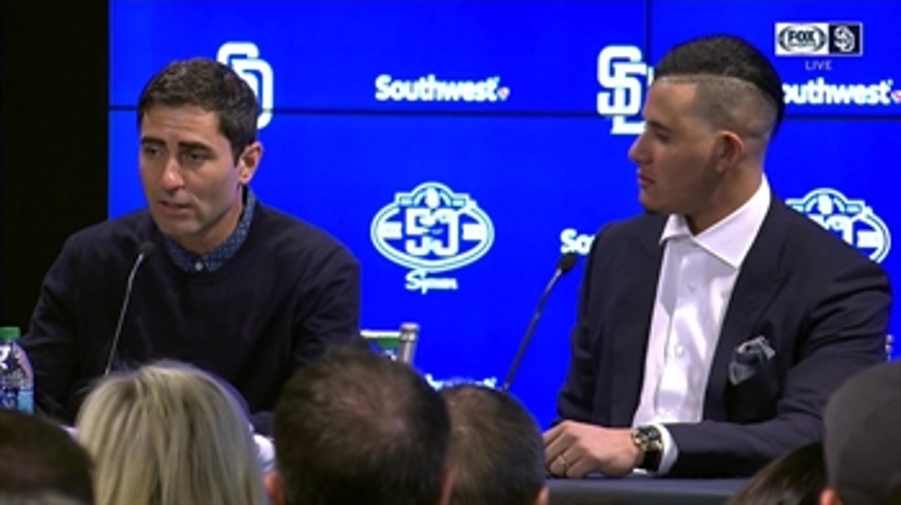GM A.J. Preller: Padres fans should be very excited about Machado signing