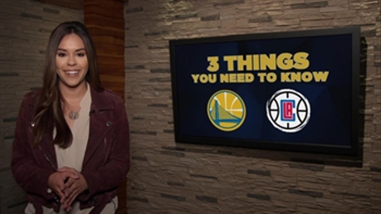 XTRA Point: 3 Things to Watch for Warriors vs. Clippers