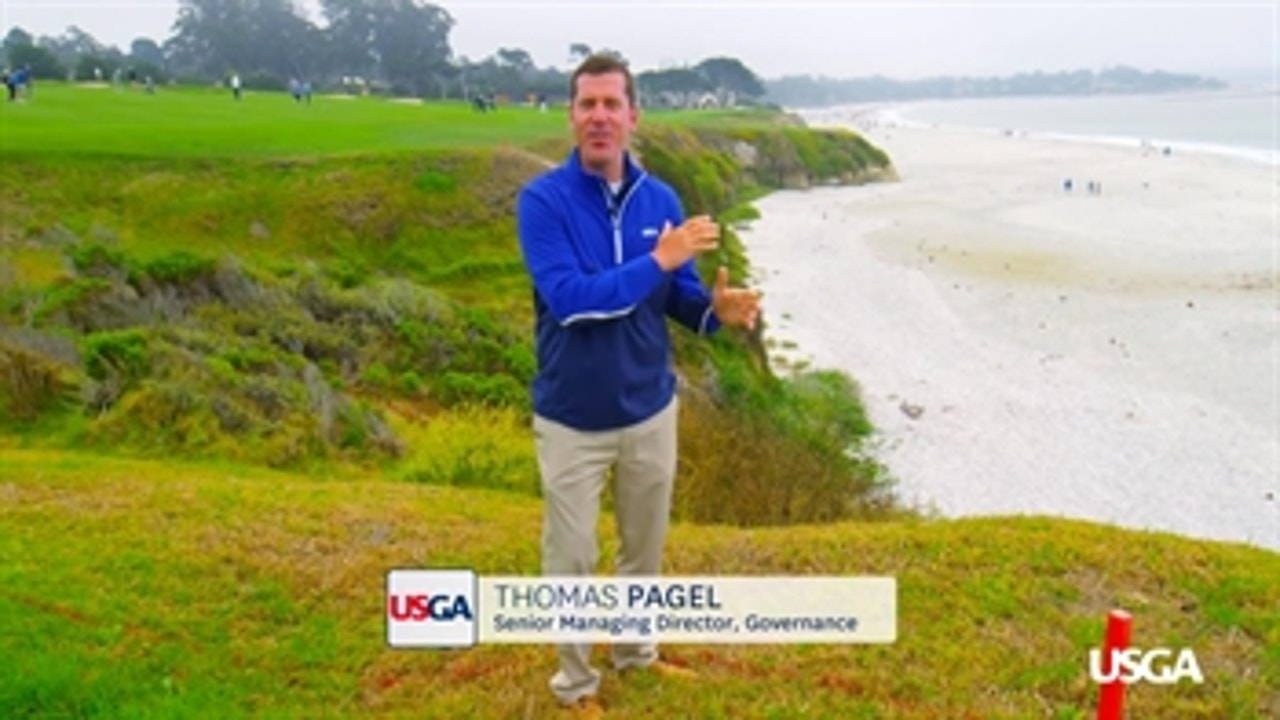 Rules Corner in Partnership With Rolex: Ball on the Beach at Pebble Beach