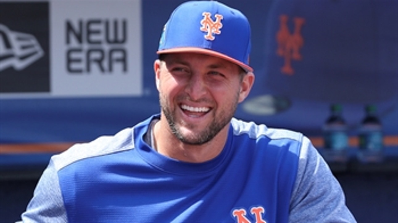 Skip Bayless defends Tim Tebow being promoted to Triple-A by the Mets' new GM