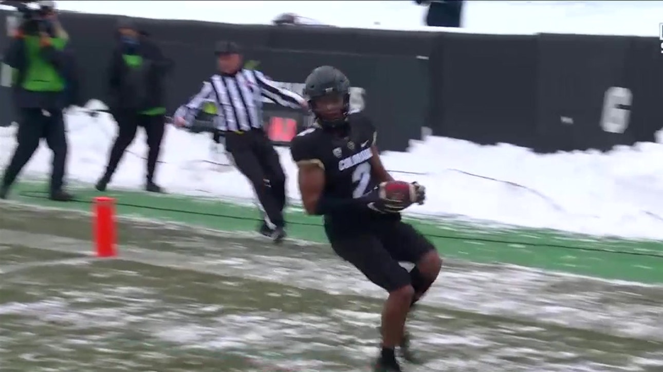 Brenden Rice returns punt 81 yards for TD to give No. 21 Colorado lead over Utah, 14-7