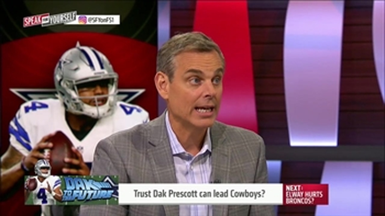 The Cowyboys have ways to protect Dak Prescott - 'Speak For Yourself'