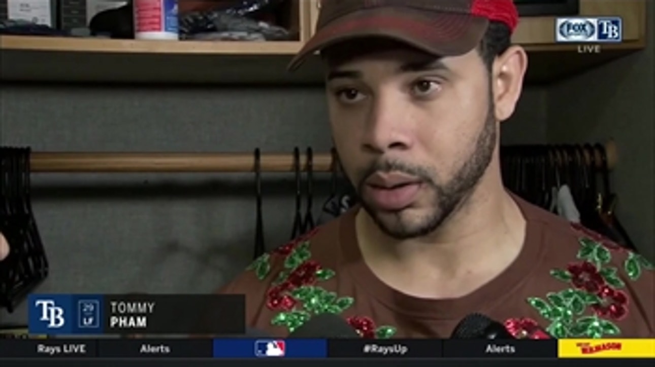 ALDS Game 3: Tommy Pham breaks down Rays' offense getting going