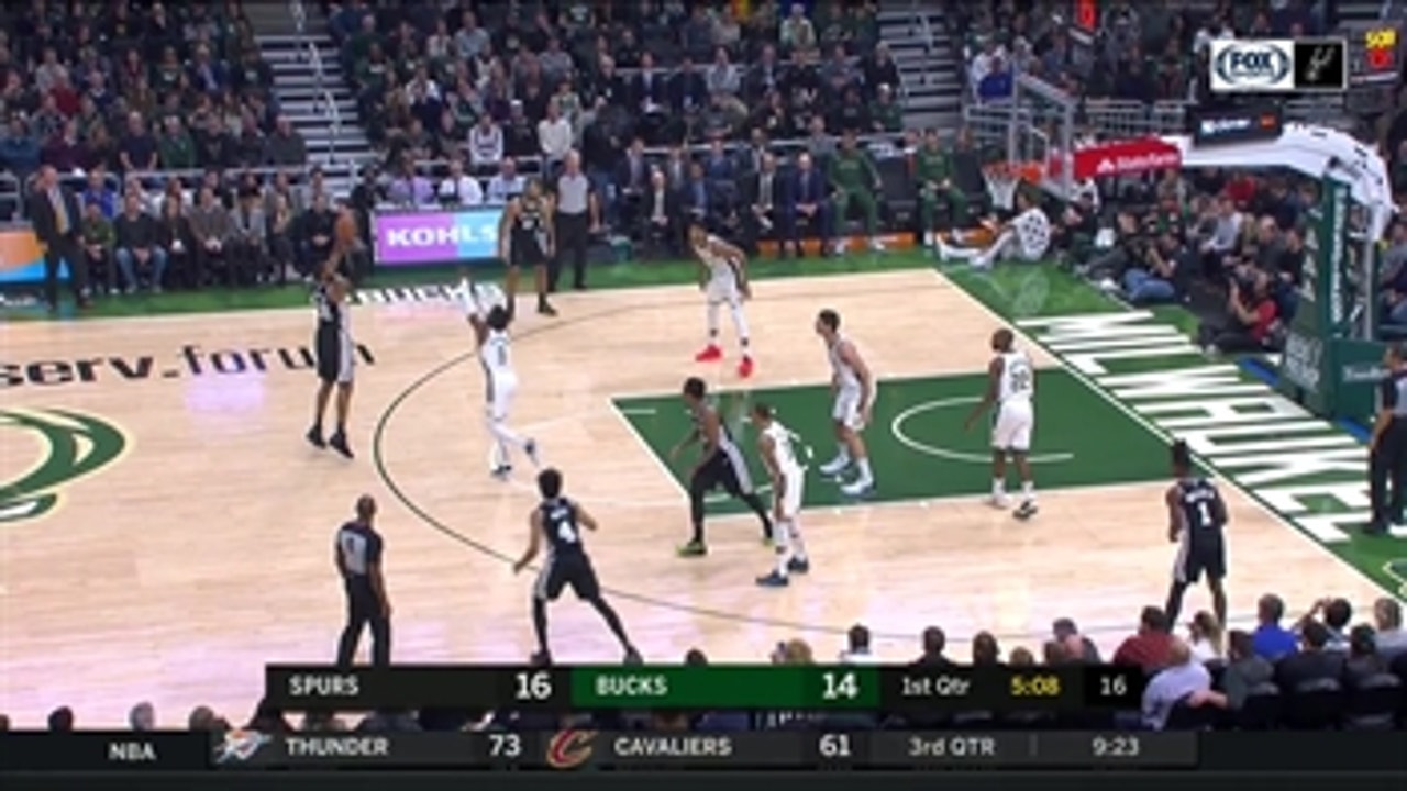 HIGHLIGHTS: LaMarcus Aldridge is on Fire from Behind the 3-Point Line