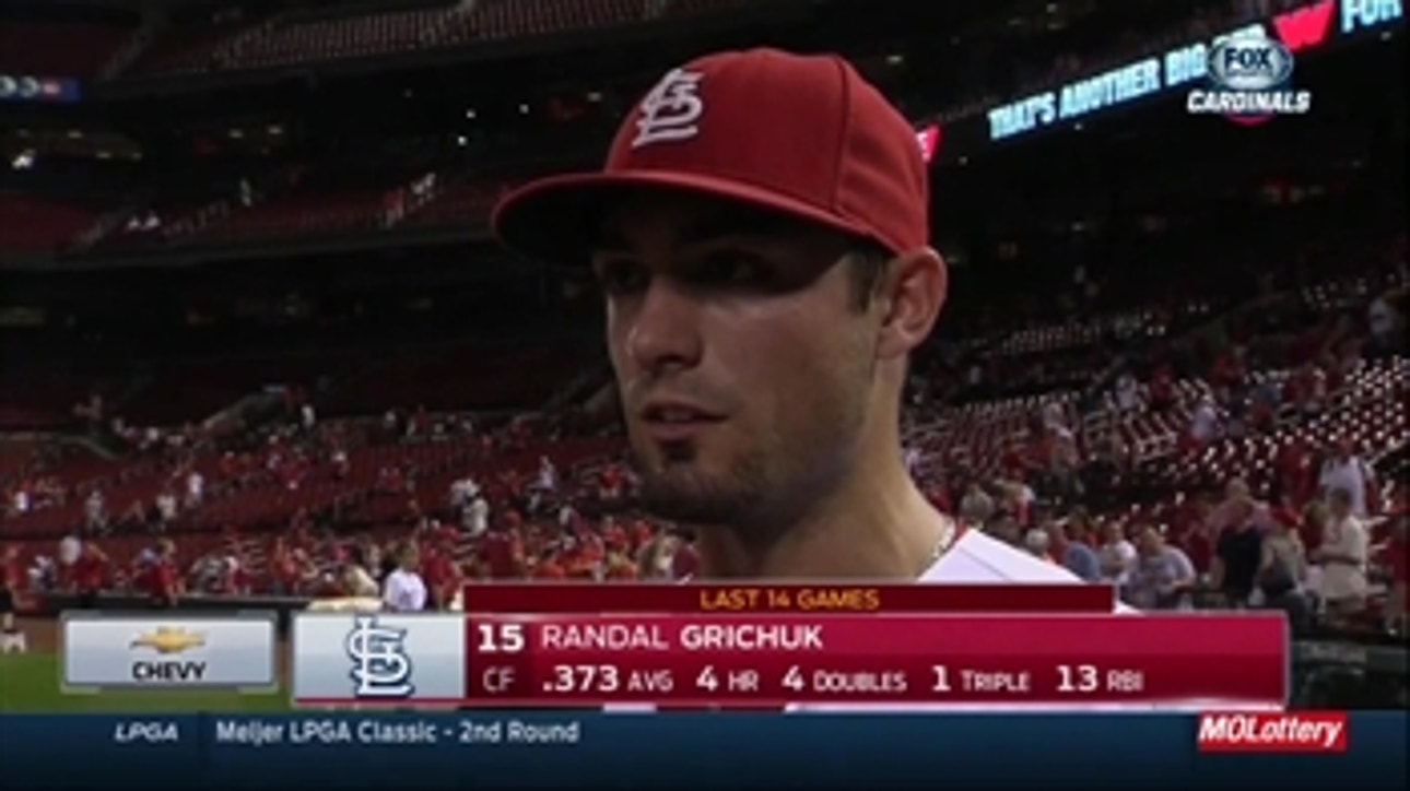 Another night, another two-run homer by Grichuk
