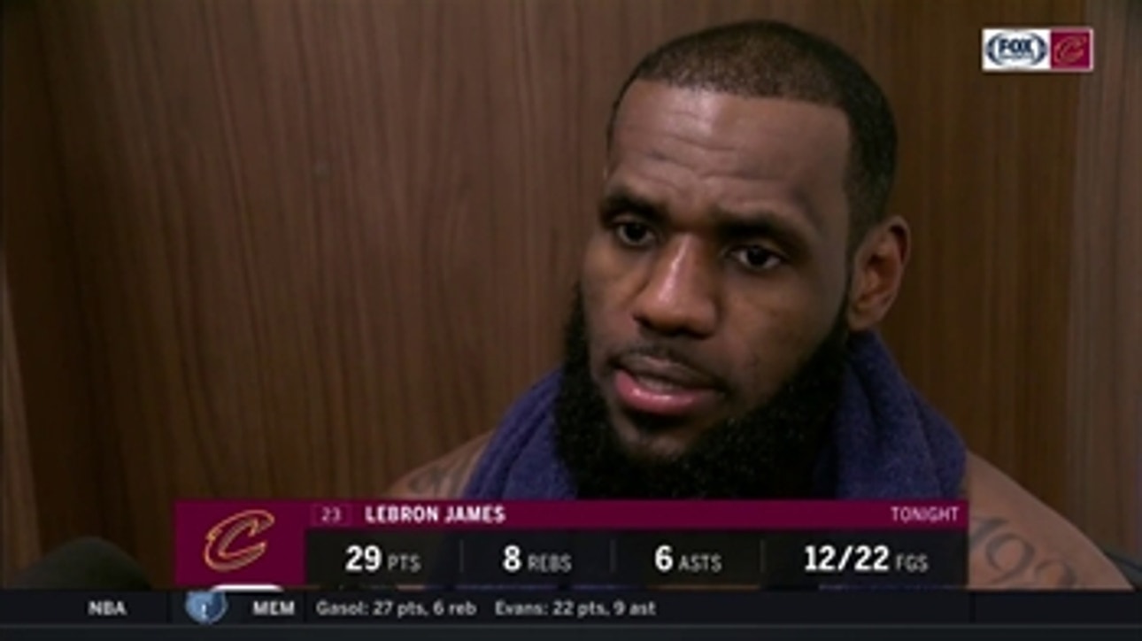 LeBron not pleased with trip, says Cavs will have to figure it out again like they did before