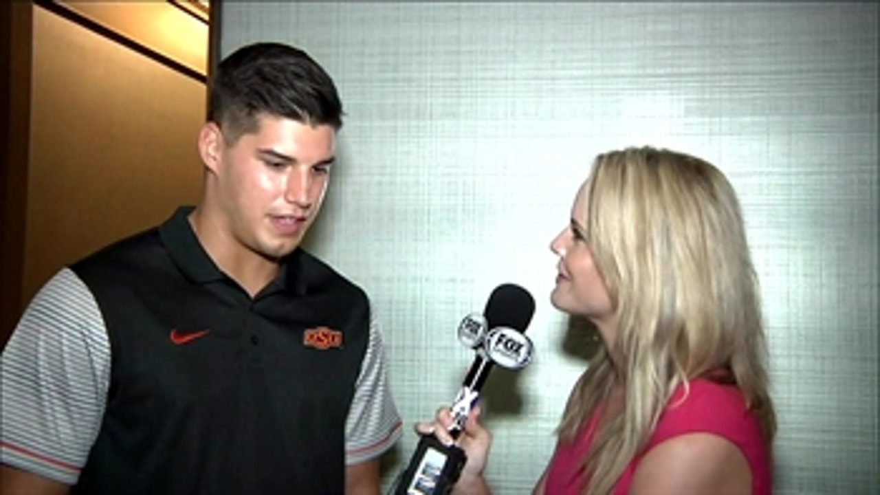 Oklahoma State QB Mason Rudolph excited about team chemistry