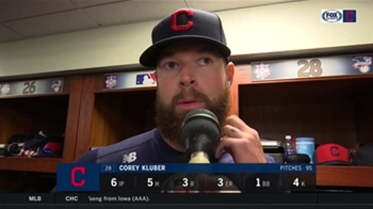 Corey Kluber struggled early but credits video for finding flaw and correcting it