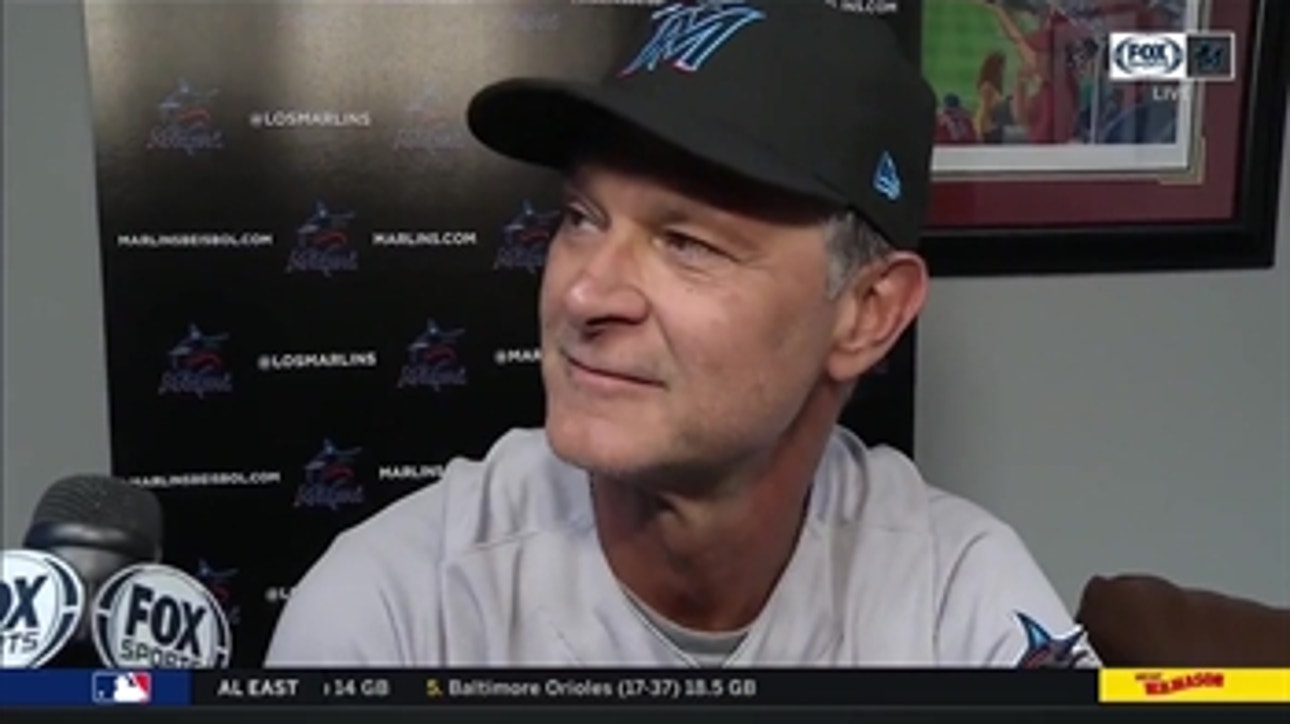 Don Mattingly on Jose Urena's outing, Marlins approach at the plate