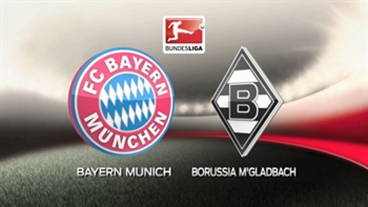 absorberende region Begravelse Bayern Munich vs. Monchengladbach ' 2015-16 Bundesliga Highlights | FOX  Sports