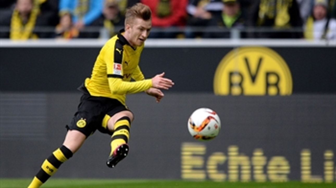 Reus adds to Borussia Dortmund's lead against Wolfsburg ' 2015-16 Bundesliga Highlights