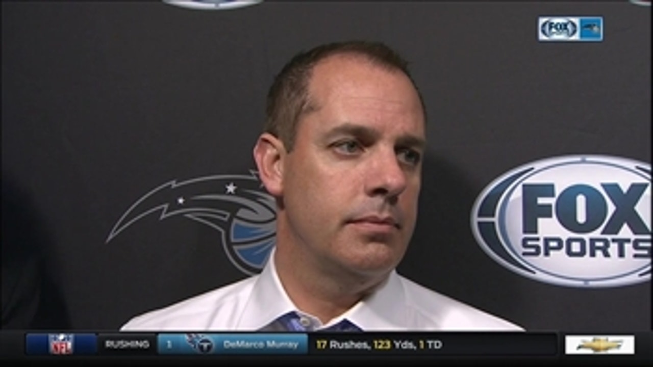 Frank Vogel 'very disappointed' in Magic's performance